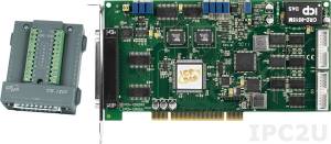 PCI-1202HU/S Multifunction PCI Adapter, 32SE/16D ADC, FIFO, 2 DAC, 16DI, 16DO, Timer, Cable Socket CA-4002x1, DB-1825 daughter board