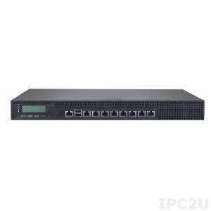 FW-7585A Rackmount Network Security Appliance, Intel LGA1150 + C226 chipset, 2x ECC DDR3 DIMMs, 1333 MHz, 16 GB Max., 1x CF socket, 1x RJ45 console, 8x GbE RJ45(I210+I217) w/ 3 pairs bypass, 2x USB, 1x SATA 2.5&quot; HDD bay, 220W single PSU