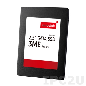 DES25-16GD09BW1SC 16GB 2.5&quot; InnoDisk Industrial 3ME3 SSD, SATA 3, MLC, Toshiba IC, R/W 100/20 MB/s, Wide Temperature -40..+85 C