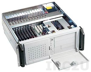 GH-400SR 19&quot; Rackmount 4U Chassis, 14 Slots, 2x5.25&quot;/1x3.5&quot; FDD/1x3.5&quot; HDD Drive Bays, without P/S
