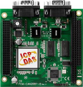 PCM-CAN200P-D PC-104+ Dual-Port Isolated CAN Interface Card