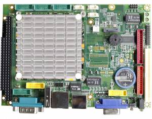 VDX3-6726-2G 3.5&quot; CPU Module with Vortex86DX3 1GHz, 2GB RAM, VGA, LCD, LVDS, 3xLAN, 4xCOM, 5xUSB, Audio, GPIO, operating temperature -20..70 C