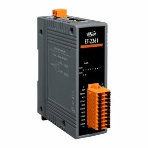 ET-2261 Ethernet I/O Module with 2-port Ethernet Switch, 10-ch Power Relay Output